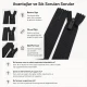 Reverse Pocket Zipper Nylon 18 cm / 7.09 in N3 for Jackets, Coats and Bags Closed End