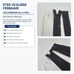 Skirt and Dress Zipper – Invisible 35 cm / 13.78 in Closed End ENC0035TUL