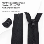 Jacket and Coat Zipper Nylon 65 cm / 25.59 in N5 Separating ENC0065T10