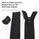 Jacket and Coat Zipper Nylon 65 cm / 25.59 in N5 Separating ENC0065T10 for durable and professional clothing repairs