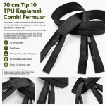 70 cm / 27.56 in N5 / #5 TPU-Coated Water-Resistant Combi Zipper ENC0070SG