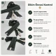 120 cm / 47.24 in N5 Nylon Coil Open-End Separating Zipper in Petrol Green for Evening Dresses and Ferace