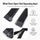 47 cm / 18.50 in T6 Crocodile Tooth Molded Sweatshirt Zipper, Open-End Separating for hoodies and lightweight outerwear