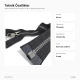 49 cm / 19.29 in T6 Crocodile Tooth Molded Sweatshirt Zipper, Open-End Separating for hoodies and lightweight outerwear