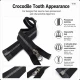 50 cm / 19.69 in T6 Crocodile Tooth Molded Sweatshirt Zipper, Open-End Separating for hoodies and jackets