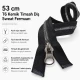 53 cm / 20.87 in T6 Crocodile-Tooth Molded Plastic Sweatshirt Zipper, Open-End Separating for hoodies and jackets