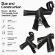 53 cm / 20.87 in T6 Crocodile-Tooth Molded Plastic Sweatshirt Zipper, Open-End Separating for hoodies and jackets