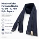 60 cm / 23.62 in N5 Nylon Coil Open-End Separating Zipper for Jackets and Coats