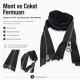 65 cm / 25.59 in N5 Nylon Coil Open-End Separating Jacket Zipper with Black Nickel Teeth for jackets, coats and outerwear