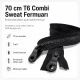 70 cm / 27.56 in T6 Molded Sweatshirt Zipper, Two-Way Open-End Separating EPR0070T6C for hoodies, jackets, and lightweight