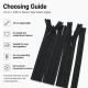 22 cm / 8.66 in Woven Tape Pocket Zipper for Bags, Cases and Organizers, Closed-End ZPG0022DKM