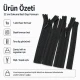 22 cm / 8.66 in Woven Tape Pocket Zipper for Bags, Cases and Organizers, Closed-End ZPG0022DKM