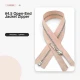 35 cm / 13.78 in #4.5 Open-End Jacket Zipper in Powder Pink with Nickel-Finish Metal Teeth