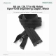 68 cm / 26.77 in #5 Nylon Open-End Separating Zipper for Jackets and Coats in Black