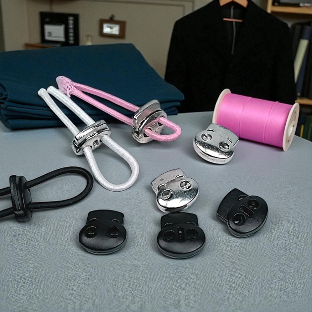 Two Hole 4.5 mm Hole Diameter Stopper Metal Stopper - Top Press NS004500