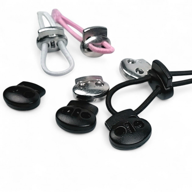 Two Hole 4.5 mm Hole Diameter Stopper Metal Stopper - Top Press NS004500