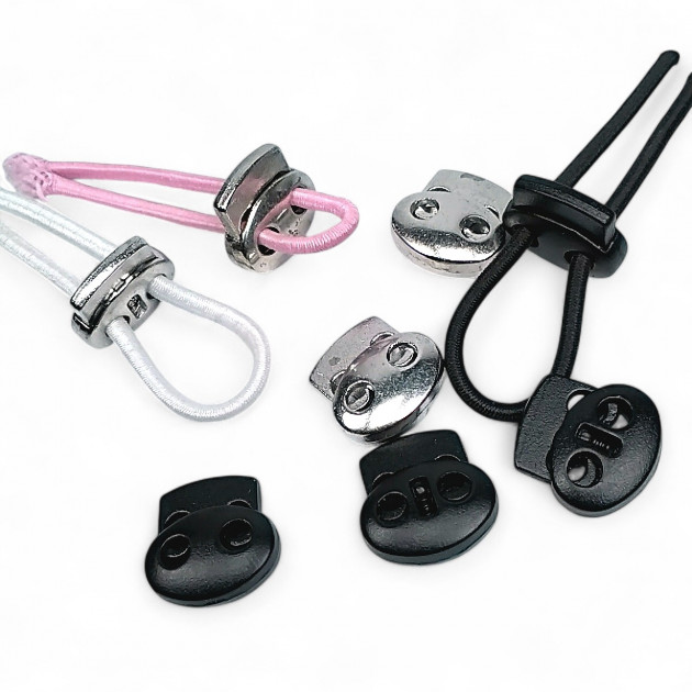 Two Hole 4.5 mm Hole Diameter Stopper Metal Stopper - Top Press NS004500