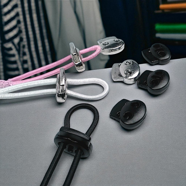 Two Hole 4.5 mm Hole Diameter Stopper Metal Stopper - Top Press NS004500