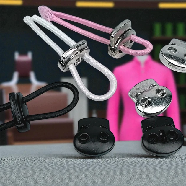 Two Hole 4.5 mm Hole Diameter Stopper Metal Stopper - Top Press NS004500