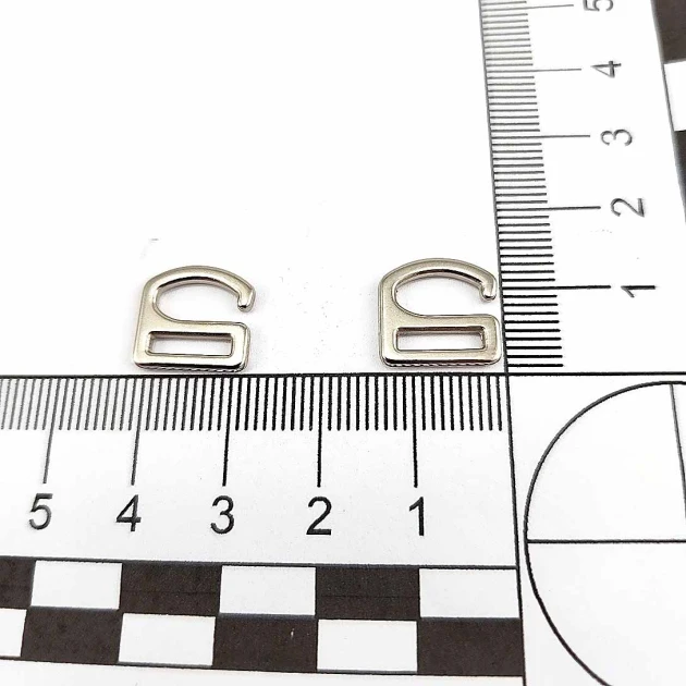 9,5 mm Sütyen Kancası - Metal Kopça Y00015