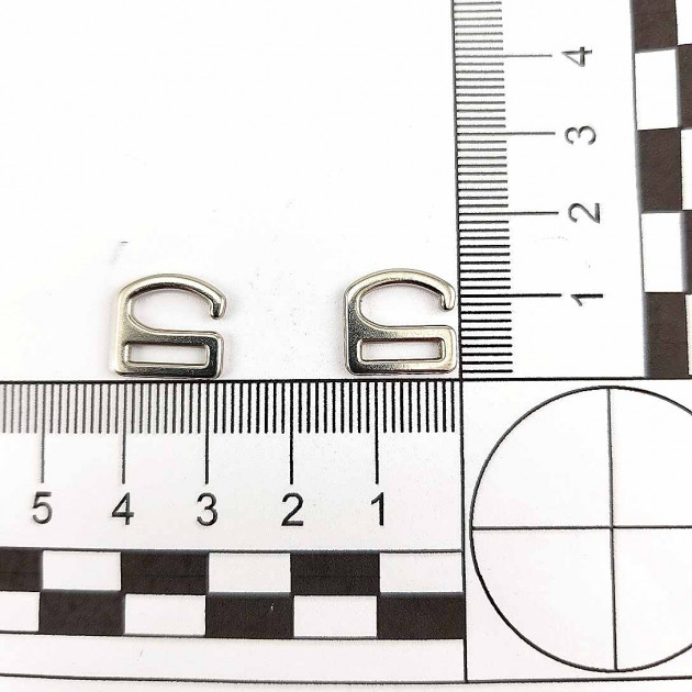 9.5 mm Bra Hook Metal Hook Y00015