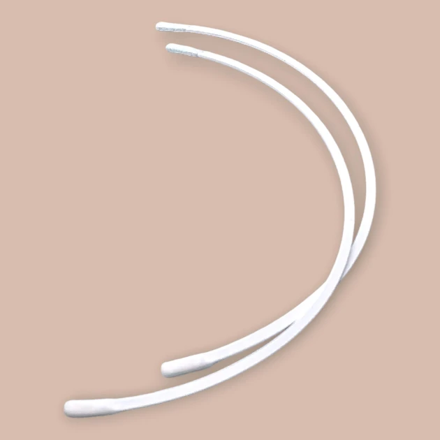 Nylon Coated 75 Size Bra Underwire 50 Pieces / Pack PIRN00075BLN