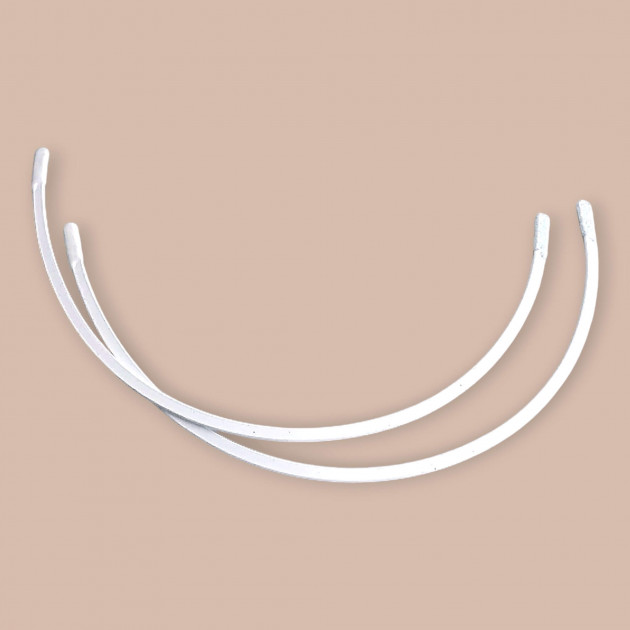 Nylon Coated 75 Size Bra Underwire 50 Pieces / Pack PIRN00075BLN