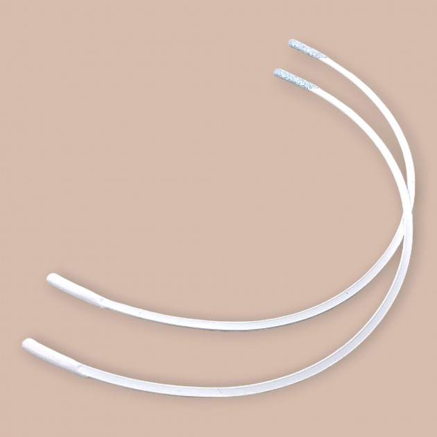 Nylon Covered 85 Size Bra Underwire 50 Pcs / Pack PIRN00085BLN