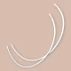 90 Size Nylon Covered Bra Underwire 50 Pcs / Pack PIRN00090BLN
