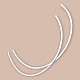 90 Size Nylon Covered Bra Underwire 50 Pcs / Pack PIRN00090BLN