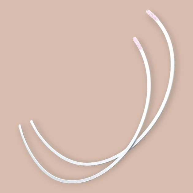Nylon Covered 100 Size Bra Underwire 50 Pcs / Pack PIRN00100BLN