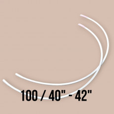 Nylon Covered 100 Size Bra Underwire 50 Pcs / Pack PIRN00100BLN Nylon Covered 100 Size Bra Underwire 50 Pcs / Pack PIRN00100BLN