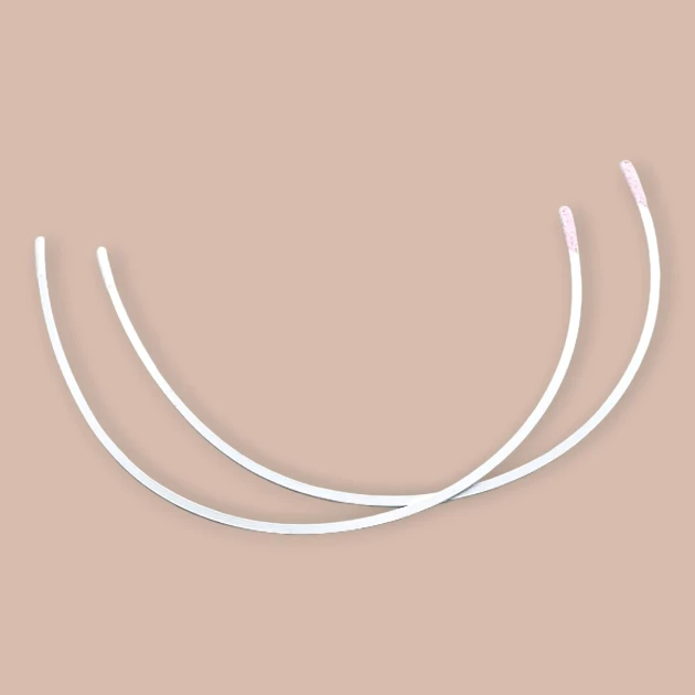 Nylon Covered 100 Size Bra Underwire 50 Pcs / Pack PIRN00100BLN