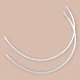105 Size Nylon Covered Bra Underwire 50 Pcs / Pack PIRN00105BLN