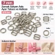 7 mm / 0.28 in Zamak Bra Strap Slider and Ring 2-Piece Set PIR700007Z