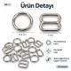 8 mm Zamak Bra Strap Slider and Ring 2-Piece Set PIR700008Z