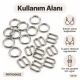 8 mm Zamak Bra Strap Slider and Ring 2-Piece Set PIR700008Z