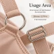 20 mm / 0.79 in Zamak Bra Strap Slider and Ring 2-Piece Set PIR700020Z