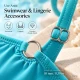 10 mm / 0.39 in Zamak Mayo Model Double-Loop Bra Strap Slider and Ring 2-Piece Set PIR701010Z