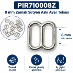 8 mm Zamak Bra Strap Slider PIR710008Z