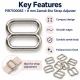 8 mm Zamak Bra Strap Slider PIR710008Z