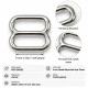 8 mm Zamak Bra Strap Slider PIR710008Z