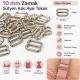 10 mm / 0.39 in Zamak Bra Strap Slider PIR710010Z