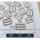 20 mm / 0.79 in Zamak Bra Strap Slider PIR710020Z