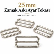 25 mm Zamak Sütyen Askı Ayar Tokası PIR710025Z