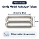 25 mm Zamak Sütyen Askı Ayar Tokası PIR710025Z