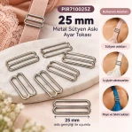 25 mm Zamak Sütyen Askı Ayar Tokası PIR710025Z