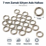 7 mm / 0.28 in Zamak Bra Strap Ring PIR720007Z