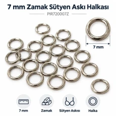 7 mm / 0.28 in Zamak Bra Strap Ring PIR720007Z