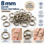 8 mm Zamak Bra Strap Ring PIR720008Z
